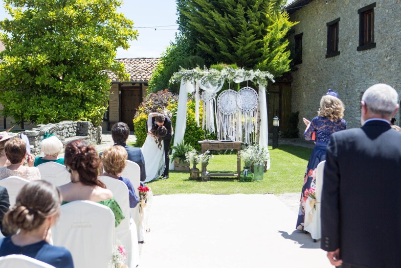 Fotos de boda en el  Palacio Elorriaga